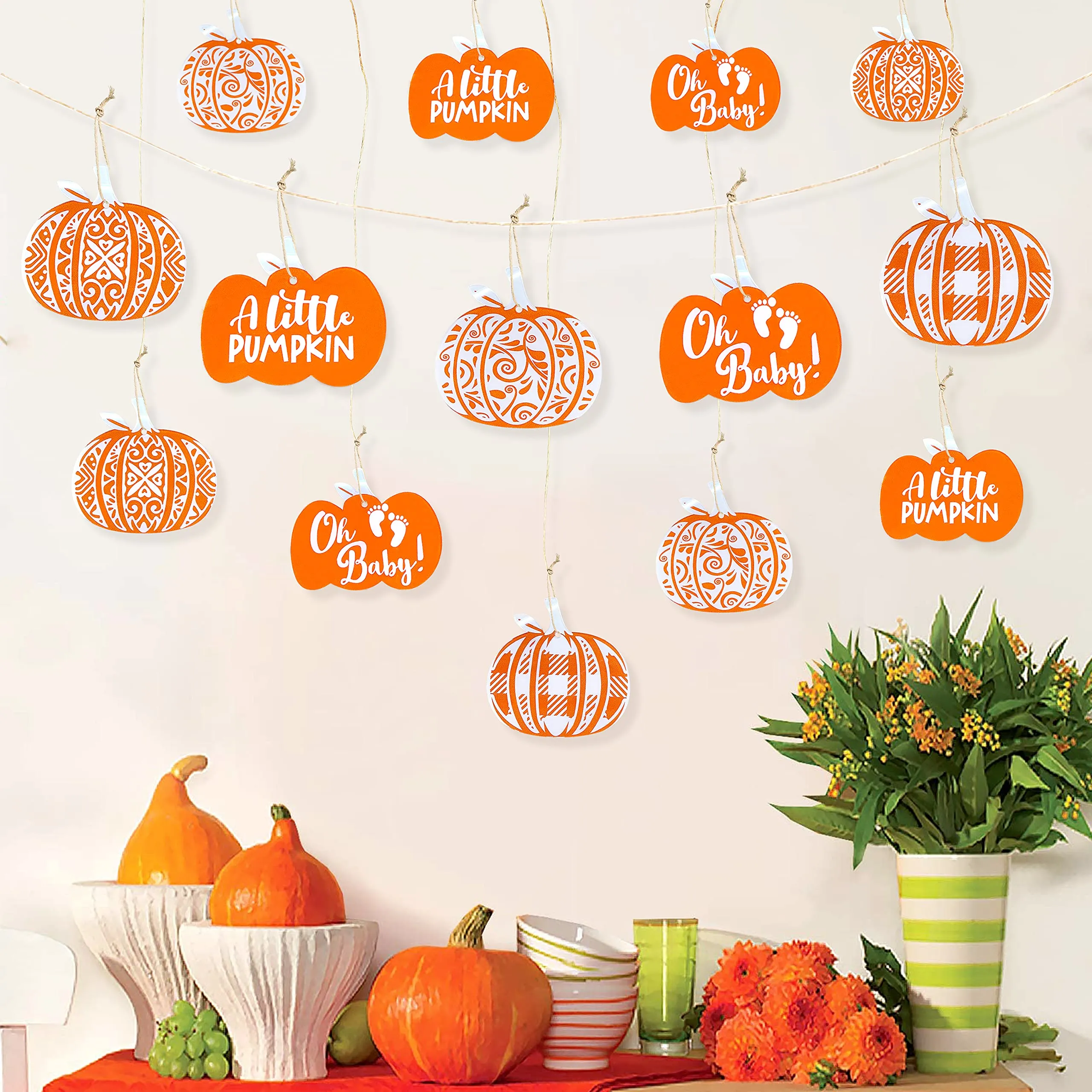 happy halloween tree ornaments gnome witches ghost pumpkin truck or treat boo love sign hanging wooden ornaments pendant garland banner for halloween holiday tree home party decorations supplies