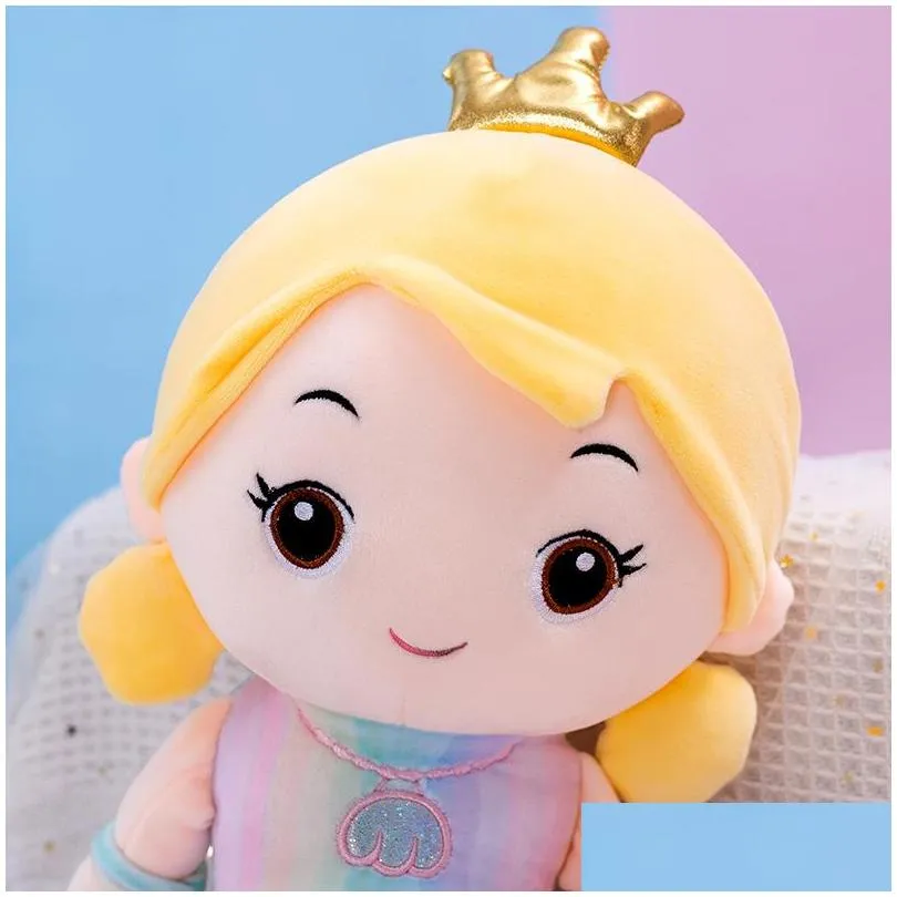 creative lovely mermaid plush animals sleeping pillow doll toy action figure large girl doll wholesale