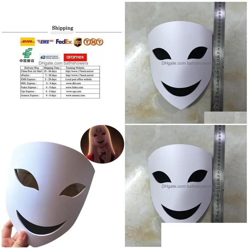 party masks kakegurui momobami ririka mask cosplay adt pvc props halloween 220618 drop delivery home garden festive supplies dhqgm