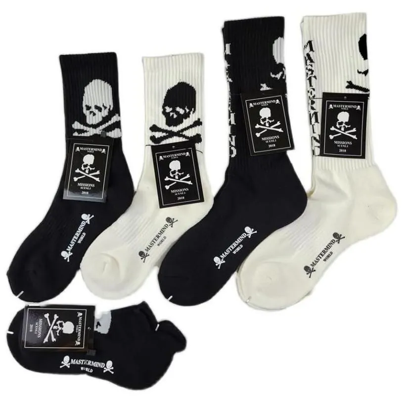 mens socks mens sold by 4pairs/lot--japan mmj cotton mastermind black and white womens towel bottom sports wz22mens mensmens drop d