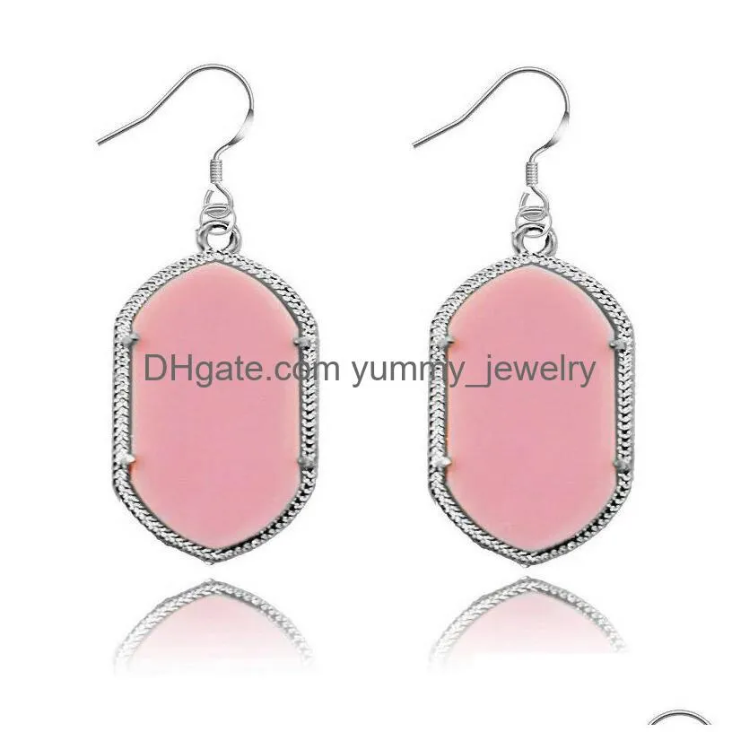 Dangle & Chandelier Acrylic Geometric Statement Earrings For Women Big Long Solid Color Drop Dangle Fashion Ethnic Designer Jewelry Bk Dhi1Q