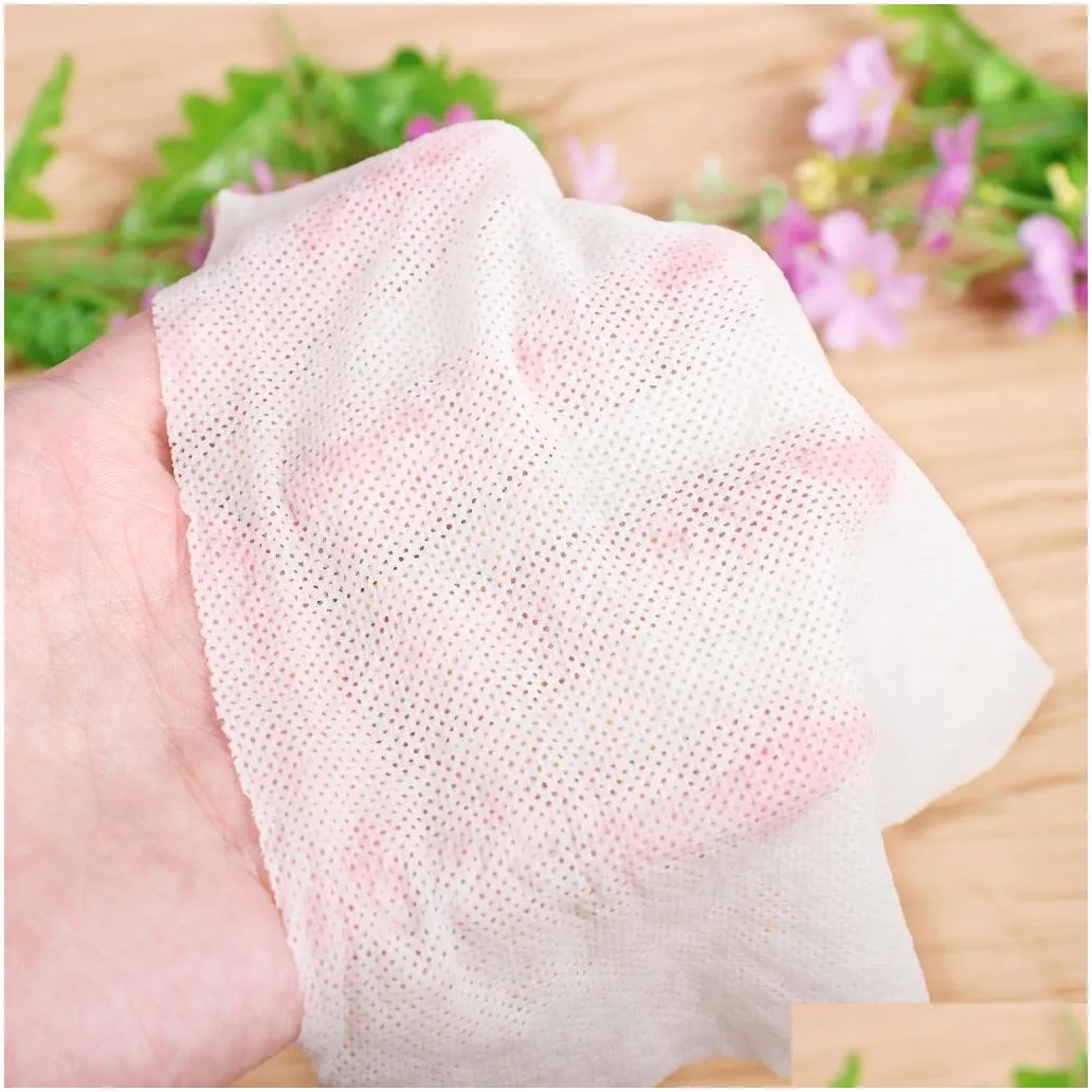 Towel Mti-Purpose 500Pcs/Pack Compressed Towel Biodegradable Cam Wipes Toilet Paper Tablets Reusable For Travel Home Beauty And Drop D Dhunw