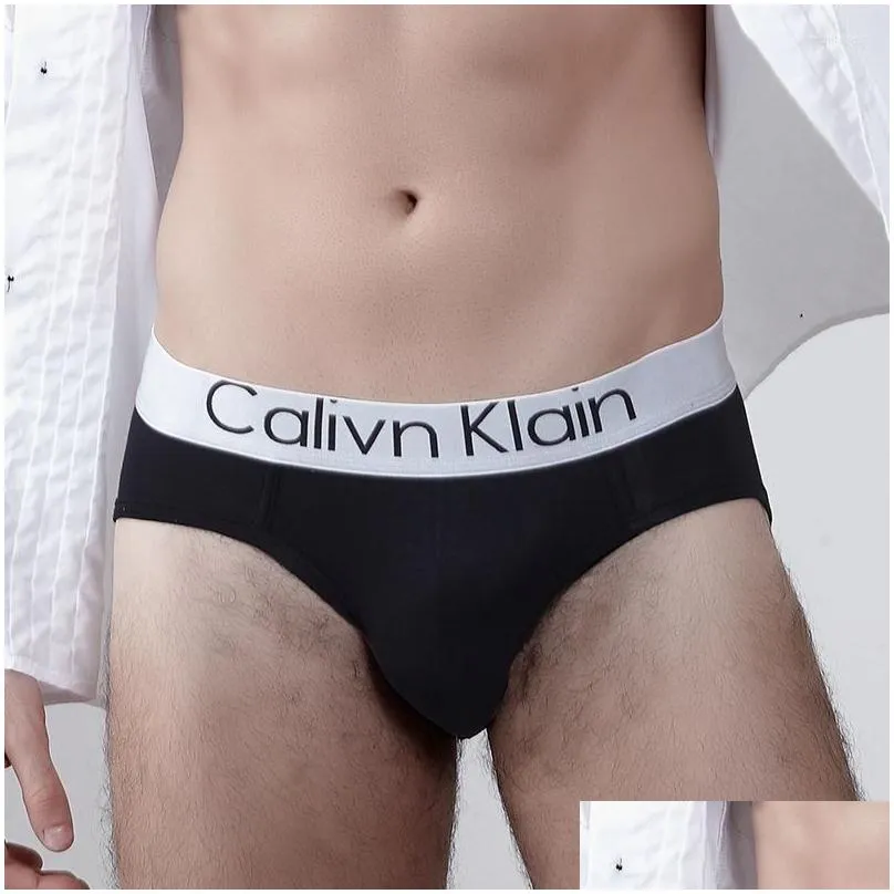 underpants 3pcs/lot calivn klain underwear men mens panties breathable 3d pouch shorts slip sexy for male low-waist brief