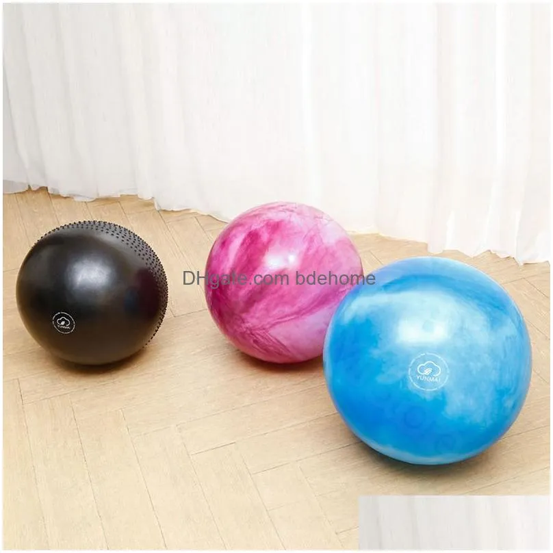 Yoga Balls Youpin Yunmai Ymyb-P201 Body Explosion-Proof Yoga Ball High Density Lightweight Fitness Fascia Mas Exercise Relieve Drop De Dhf6Q