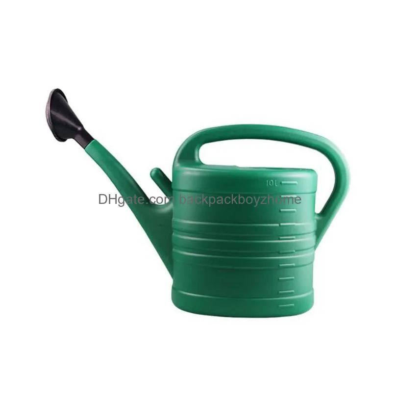 watering equipments garden can with long mouth handle large capacity 5/8l kettle sprinkler for flower plants