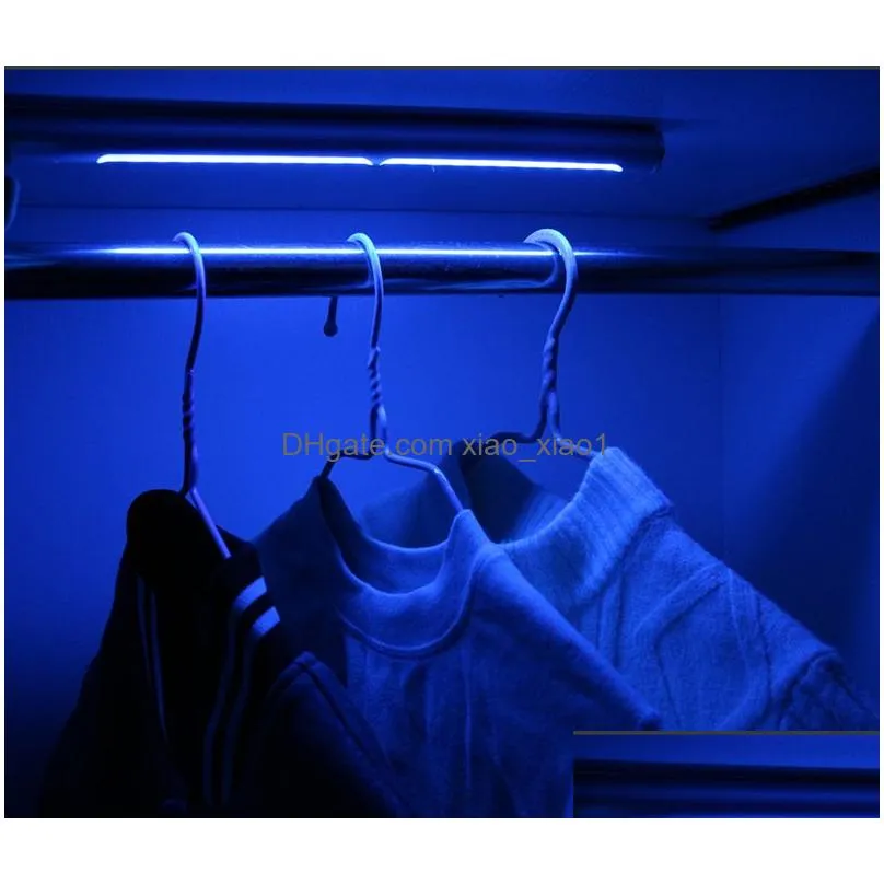uv sterilizing lights cabinet 2w usb rechargeable ultraviolet sterilizer lamps germicidal closet uvc disinfection light for toilet