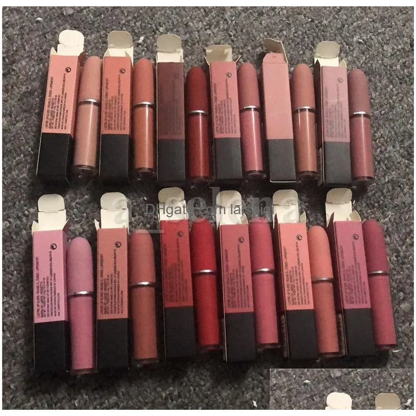 lips makeup 12 color lustre lip gloss matte liquid lipstick natural long lasting waterproof cosmetics