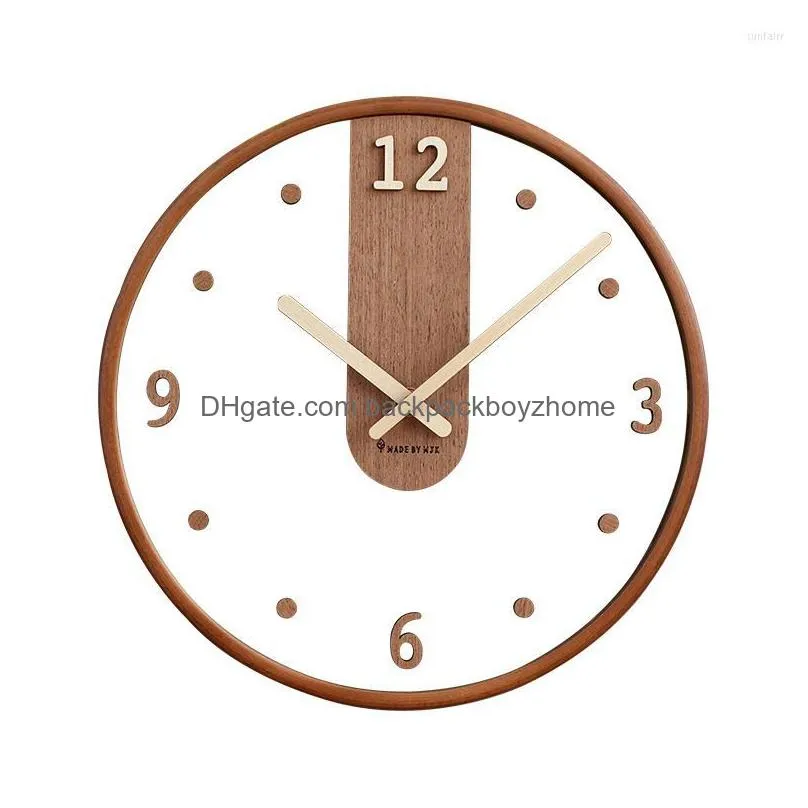 wall clocks minimalist clock living room decoration creative transparent simple japanese fashion ins ultraquiet