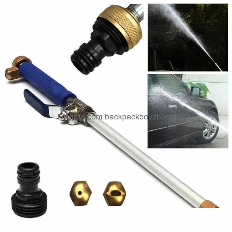 watering equipments high pressure water gun metal multinozzle can be lengthened spray car washing tools garden cleaning  sprinkler