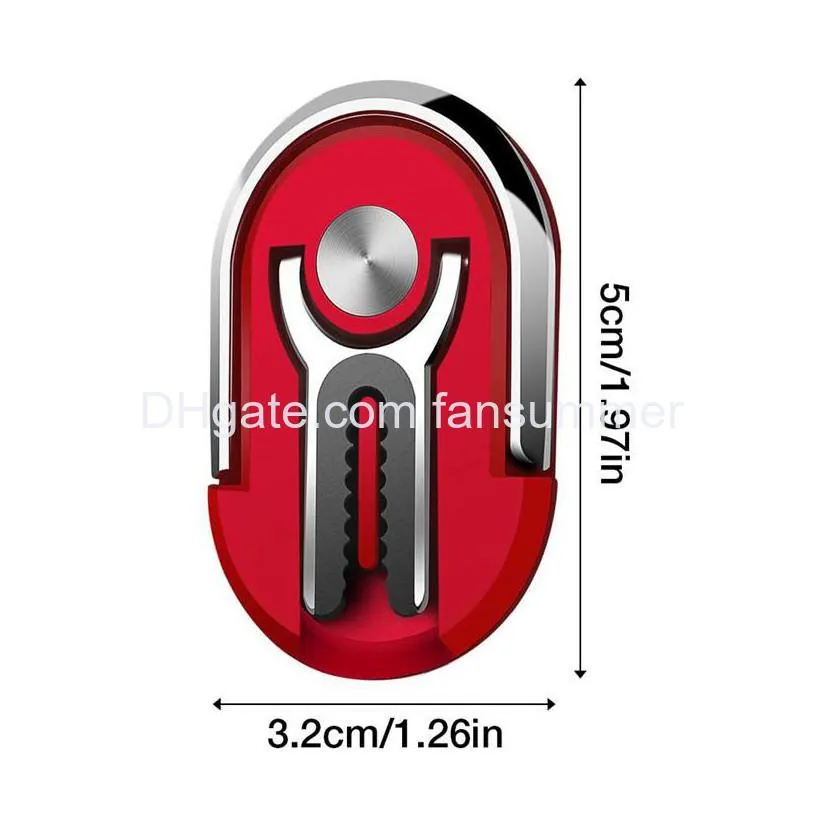 car mount air vent grip multipurpose 2 in 1 mobile phone holder 360 degree rotation stand rotating magnetic finger ring phone holder