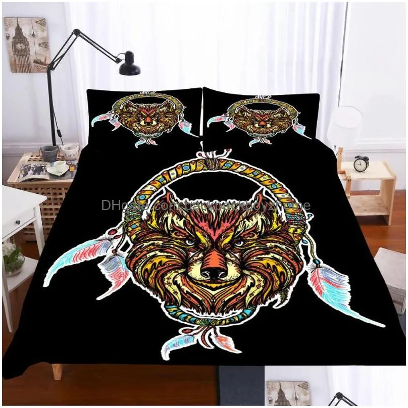 bedding sets dream maker set 3d printing duvet cover single double full queen king size quilt pillowcase decor bedclothes