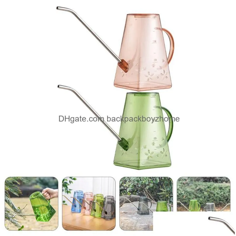 watering equipments 2pcs home garden can long spout kettle flower pot
