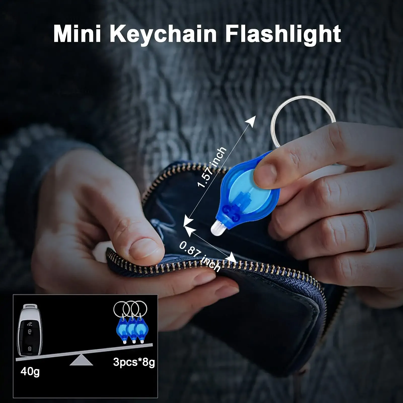 keychain flashlight mini flashlight keychain ultra bright led handheld flashlights for camping hiking fishing walk the dog and emergency white light with shell