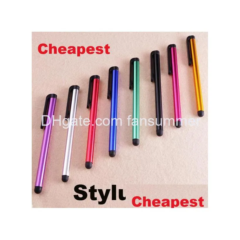 capacitive stylus pen touch screen highly sensitive pen for ipad for iphone for samsung tablet mobile phone cyberstore