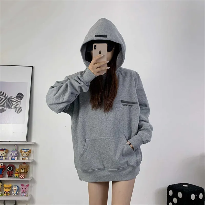 FO new hooded hoodie new composite line eighth season American sports leisure loose behind the letter men and women couples hoodie tide brandS-XL