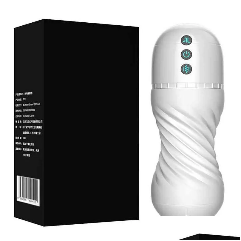  toy massager automatic artificial cunt cup sucking machine blowjob vagina masturbation vibrator adult toys for men 18