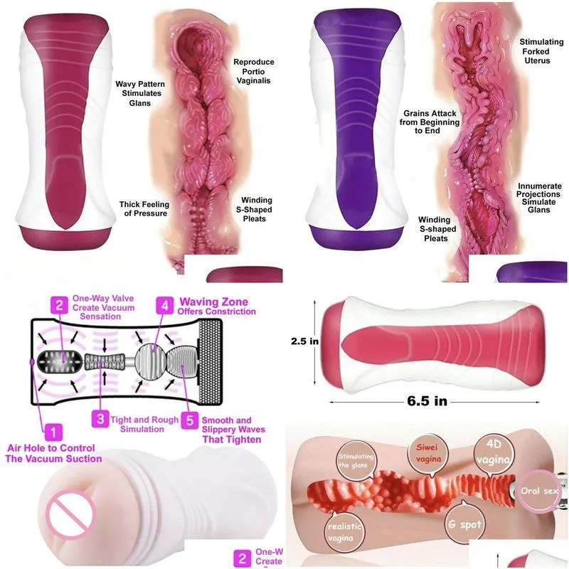  toy massager artificial cunt cup realistic vagina manual portable 3d airplanes sucking ass stimulator adult toys for men