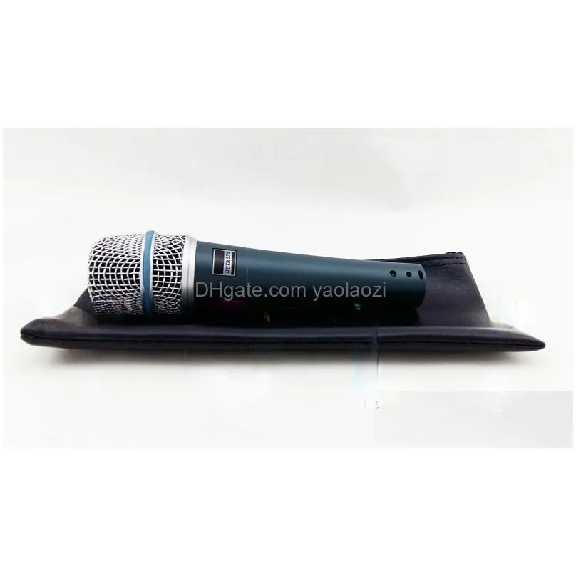  label high quality version beta 57a vocal karaoke handheld dynamic wired microphone microfone mike 57 a mic