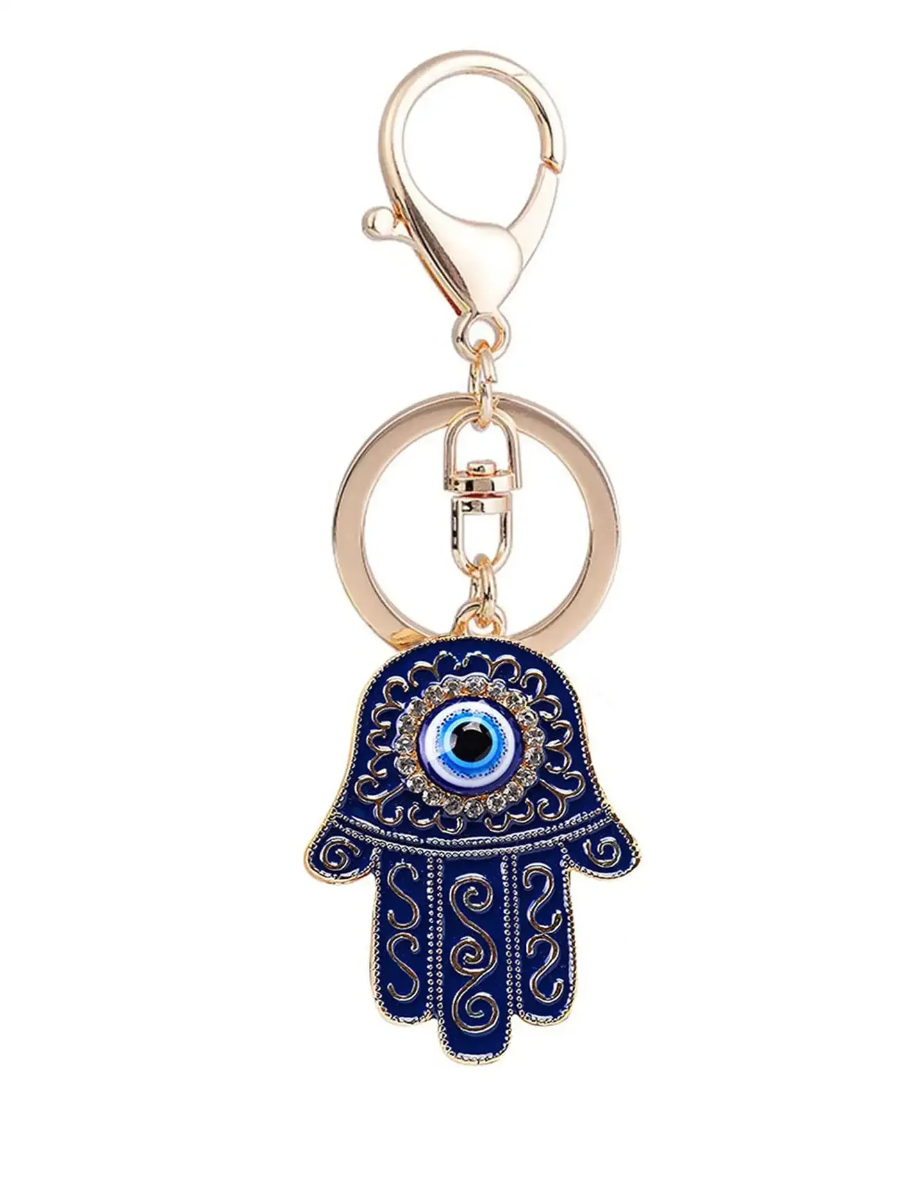 3ml evil eye key chain owl hanging decor handcraft key ring good luck keychain devil blue eyes car pendant bag charm