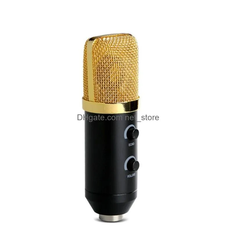 bm 700kit condenser microphone 3.5mm jack wired computer microfone for studio audio recording nb35 stand holder