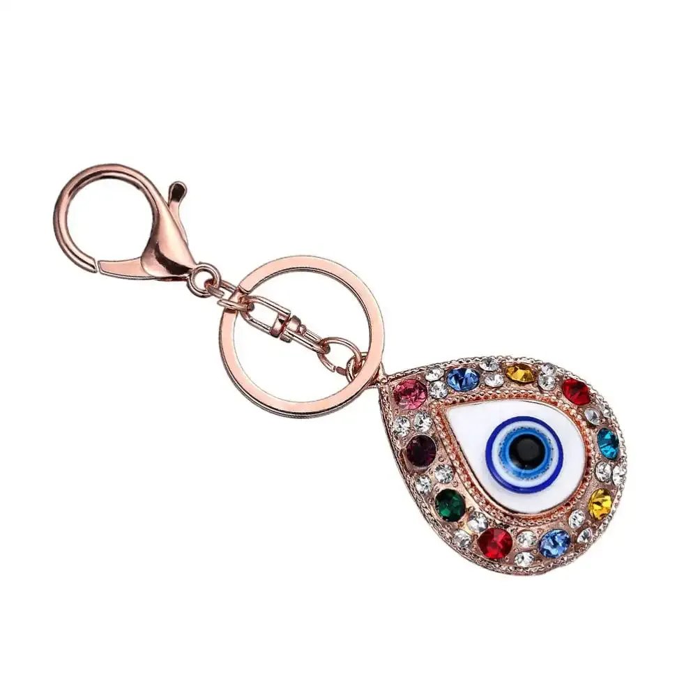 3ml handmade turkish evil eye keychain