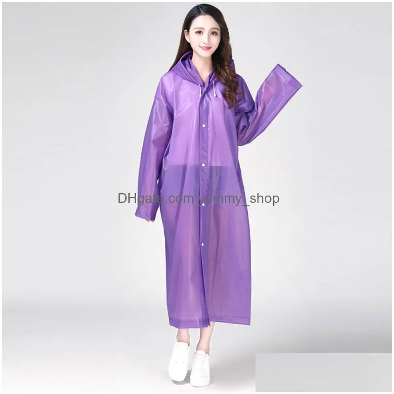 disposable raincoat jacket childrens transparent outdoor thickening mens womens portable hiking raincoats poncho wh0329