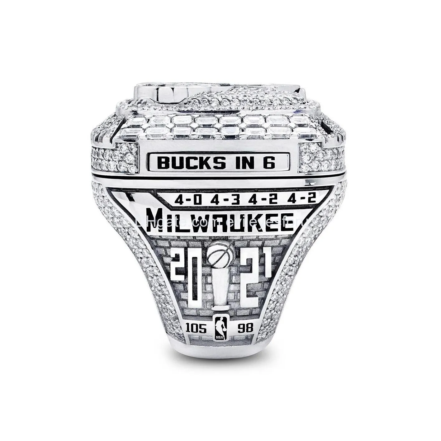 2020 wholesale 2021 championship ring bucks fashion gifts from fans and friends leather bag parts accessories