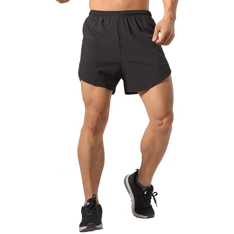 lu Mens Jogger Sports Shorts For Hiking Cycling With Pocket Casual Training Gym Short Pant Size M-3XL Breathable sbm-0004
