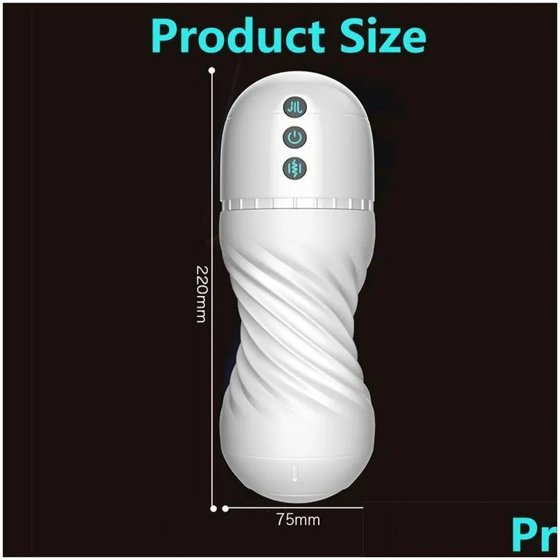  toy massager automatic artificial cunt cup sucking machine blowjob vagina masturbation vibrator adult toys for men 18