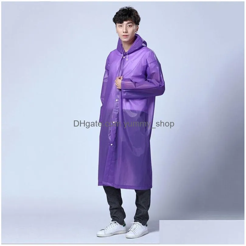 disposable raincoat jacket childrens transparent outdoor thickening mens womens portable hiking raincoats poncho wh0329