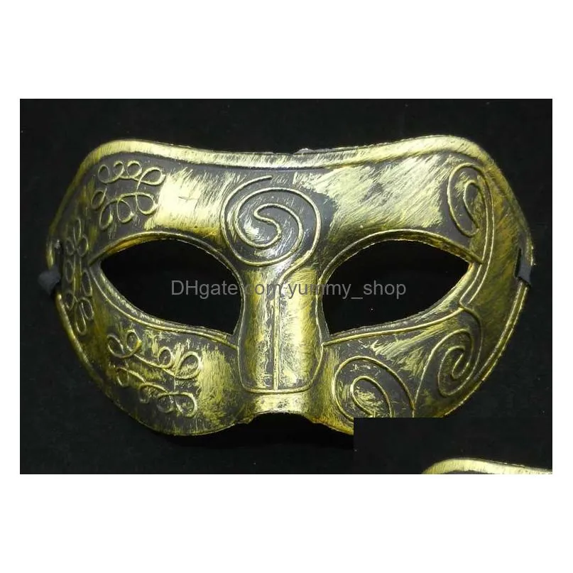 on sale party masks man mask archaistic roma antique classic party mask mardi gras masquerade halloween mask venetian costume silver