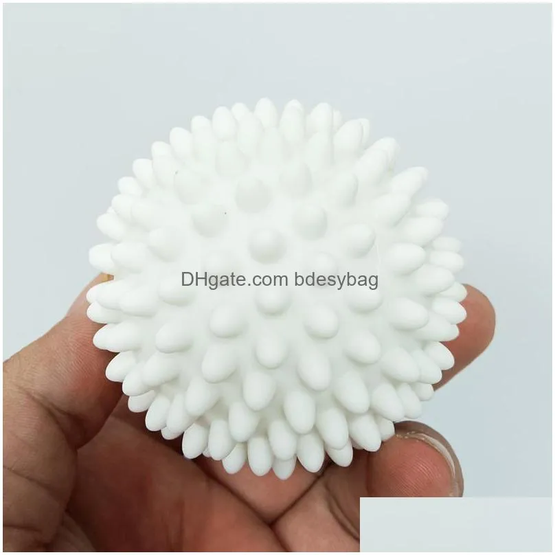 1pcs 6.7cm magic laundry products ball for household cleaning washing machine clothes softener starfish pvc reusable solid