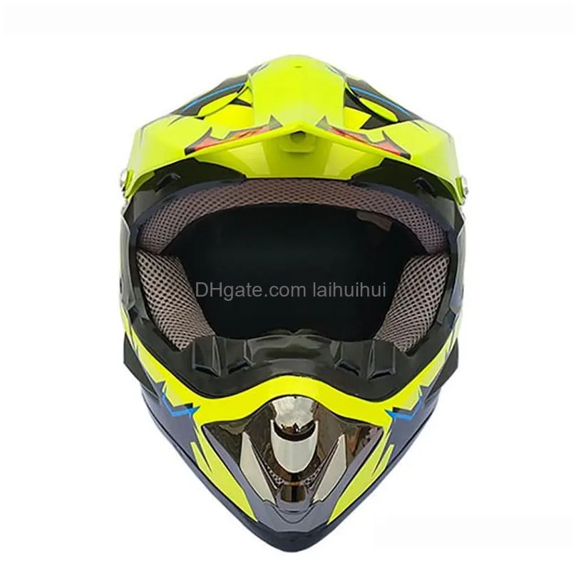 comfortable off road motocross helmet motorcycle helmets anti-scratch casco capacetes open face offroad atv cross racing bike casque with goggles mask