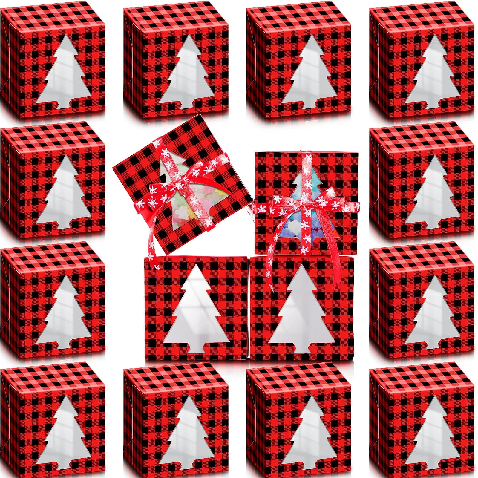 goody candy bags christmas house cardboard treat boxes house shaped paper candy box with handles for wedding holiday party favor cardboard paper gift bags