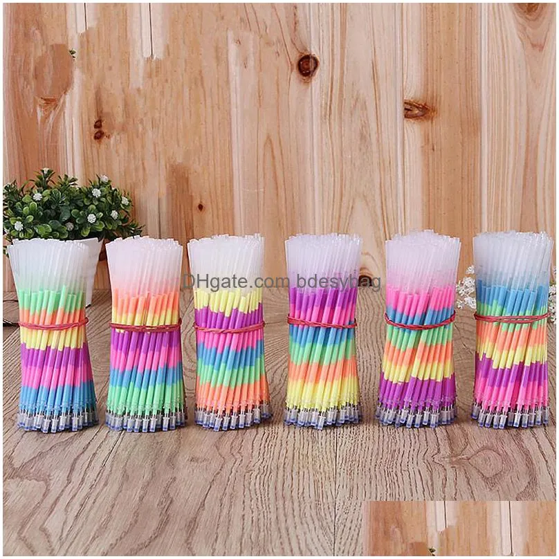 rainbow neutral refill pastel refills highlighter refill 6 color gradient factory wholesale