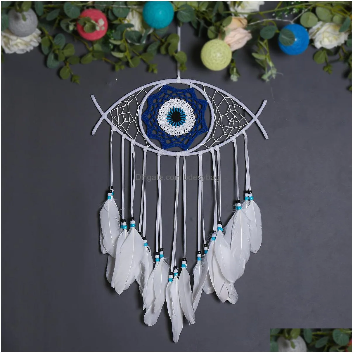 cross border devils eye home decor dream catcher wall decoration room decoration