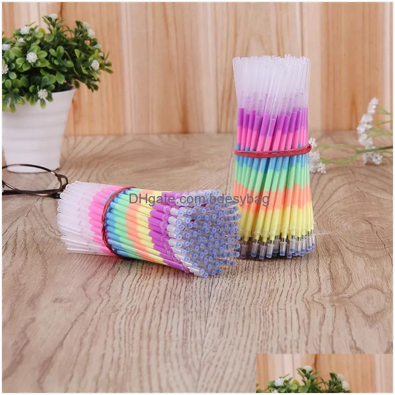 rainbow neutral refill pastel refills highlighter refill 6 color gradient factory wholesale