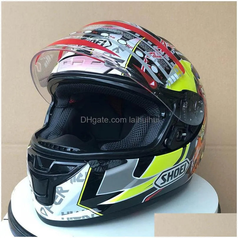 shoei x14 marquez hickman helmet full face motorcycle helmetnot- original-helmet 