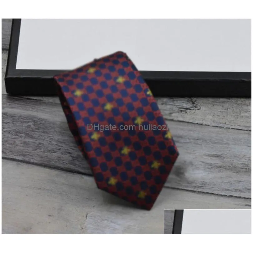 mens tie fashion bow tie brand yarn-dyed ties retro brand tie mens party casual neck ties