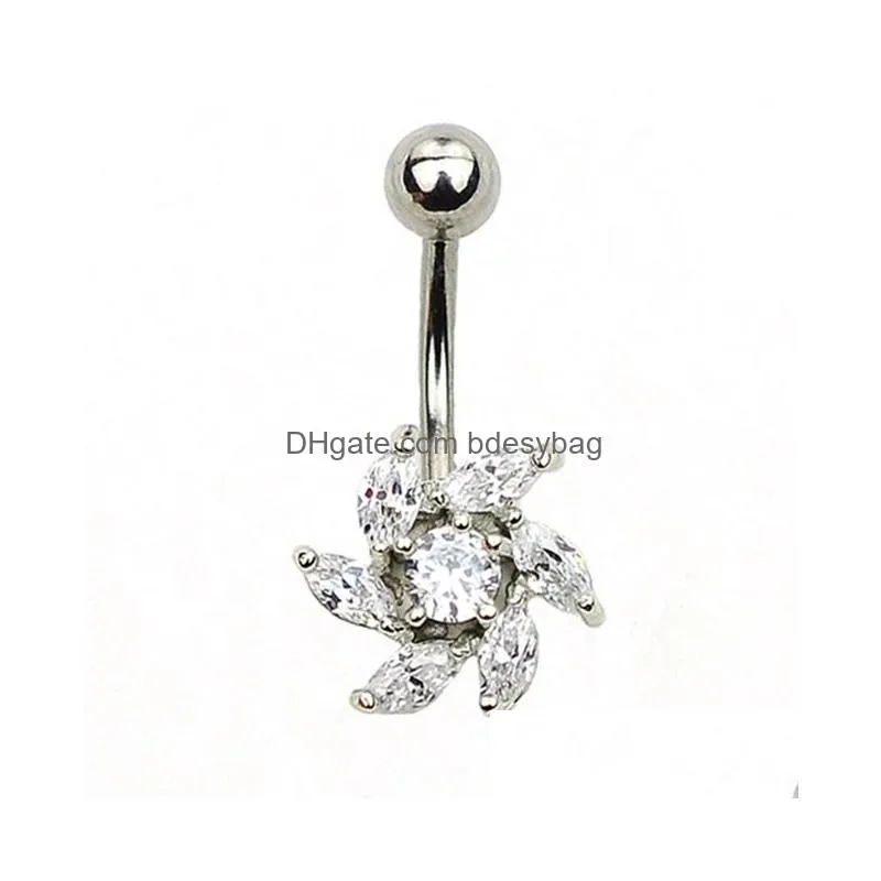 Navel & Bell Button Rings D0656 Snake Nipple Ring Drop Delivery Jewelry Body Jewelry Dhhlu