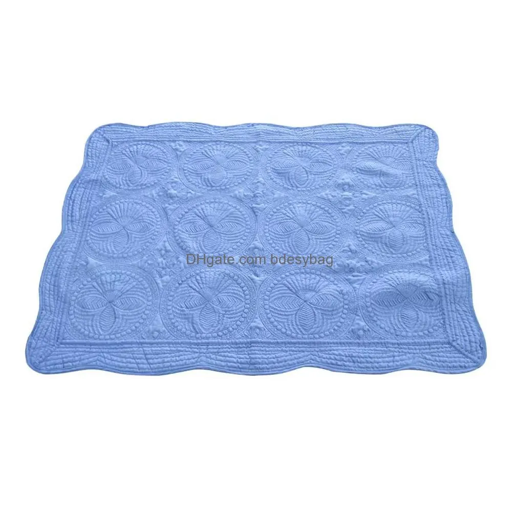 baby blanket 100% cotton embroidered kids quilt monogrammable air conditioning blankets infant shower gift 10 designs wholesale