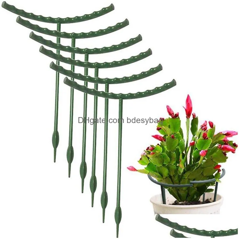 other garden supplies plastic plant support pile stand for flowers greenhouse arrangement rod holder orchard garden bonsai tool