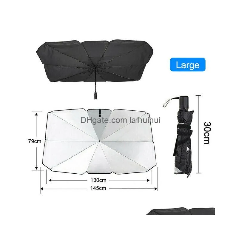 car windshield sunshade cover snow sun shade waterproof protector automatic retractable sunblind protection