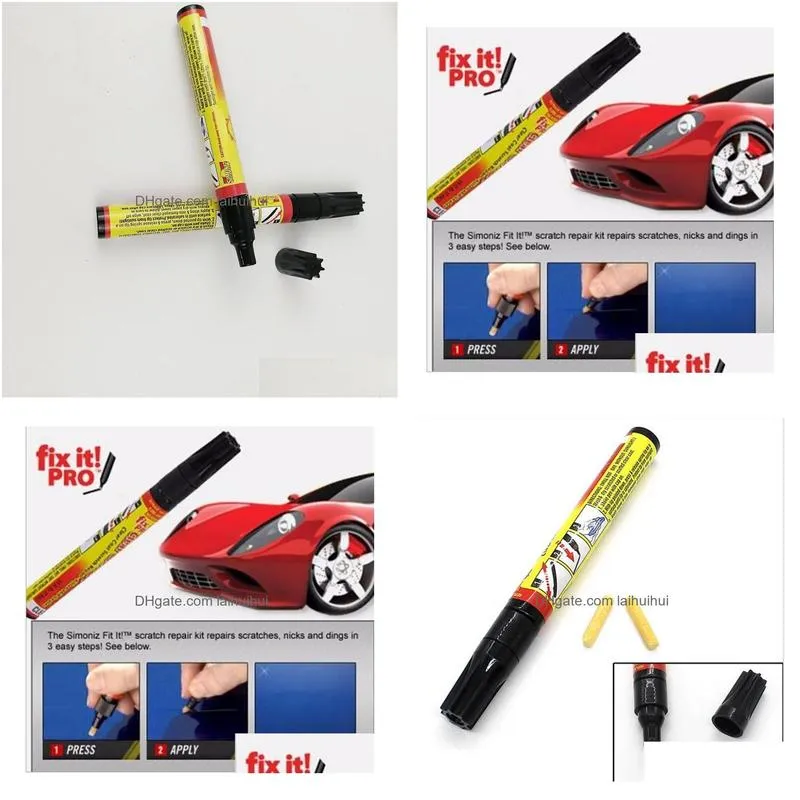  fix it pro car coat scratch cover remove painting pen car scratch repair for simoniz clear pens packing car care 