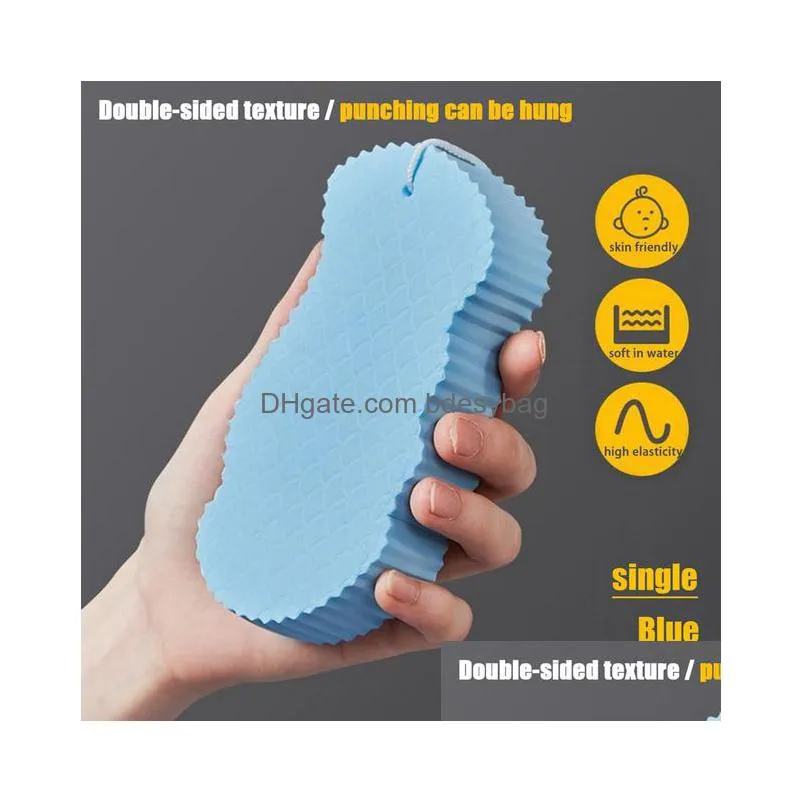 exfoliante soft sponge body scrubber bath exfoliating scrub sponges shower brush body skin cleaner dead skinremover