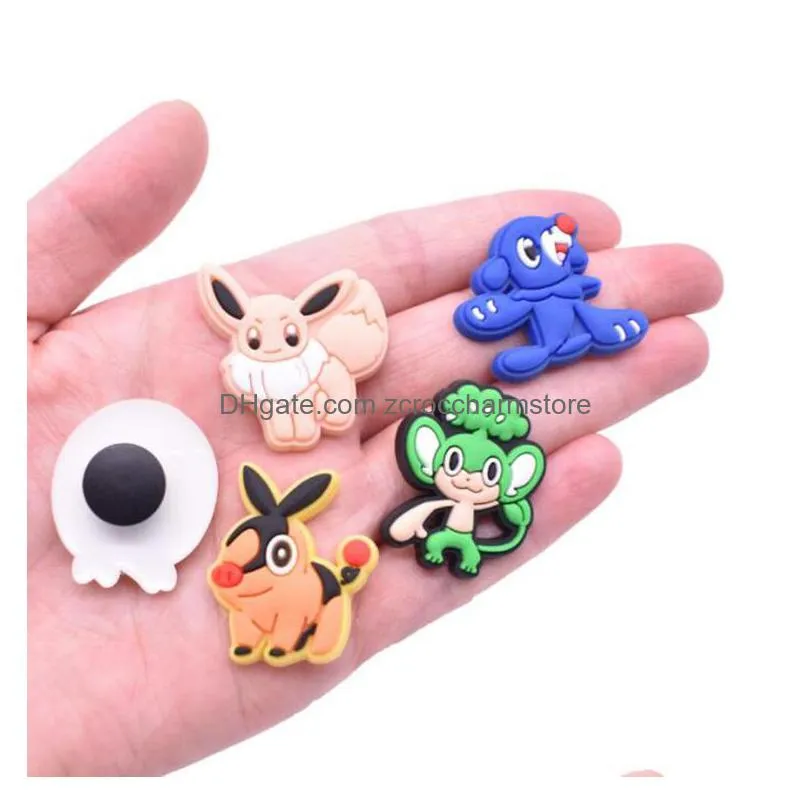 custom soft rubber cute croc charms cartoon pvc shoe charms childrens supplies baby accessories gibz for croc shoes