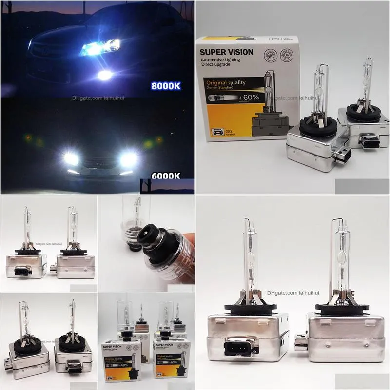 2x autor d1s d2s d3s d4s d5s d8s hid bulb hid xenon headlight lamp d1 d2 d3 d4 d1r d2r d3r d4r headlamp light 4300k 6000k 8000k