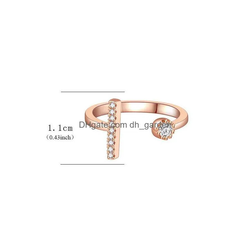 fashion cubic zirconia infinity symbol ring cz forever endless love promise band ring eternity friendship band for women girls