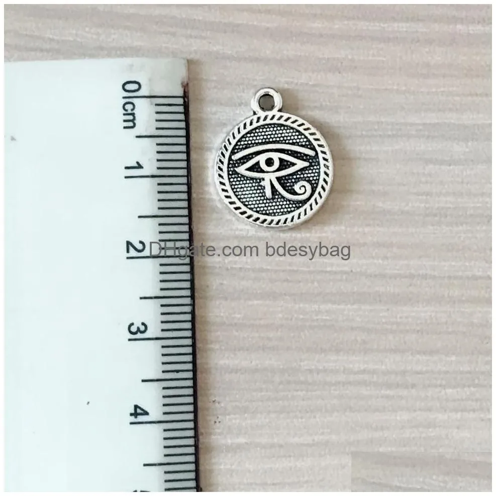 Charms Wholesale Diy Jewelry Making Inspiration Evil Eye Charms Zinc Alloy Dog Pendant Charm For Bracelet Necklaces Earrings Bookmark Dhs5G