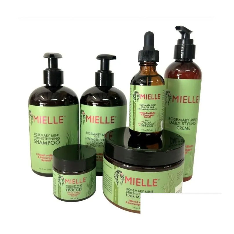  mielle organics rosemary mint strengthening hair masque fast dhs ship